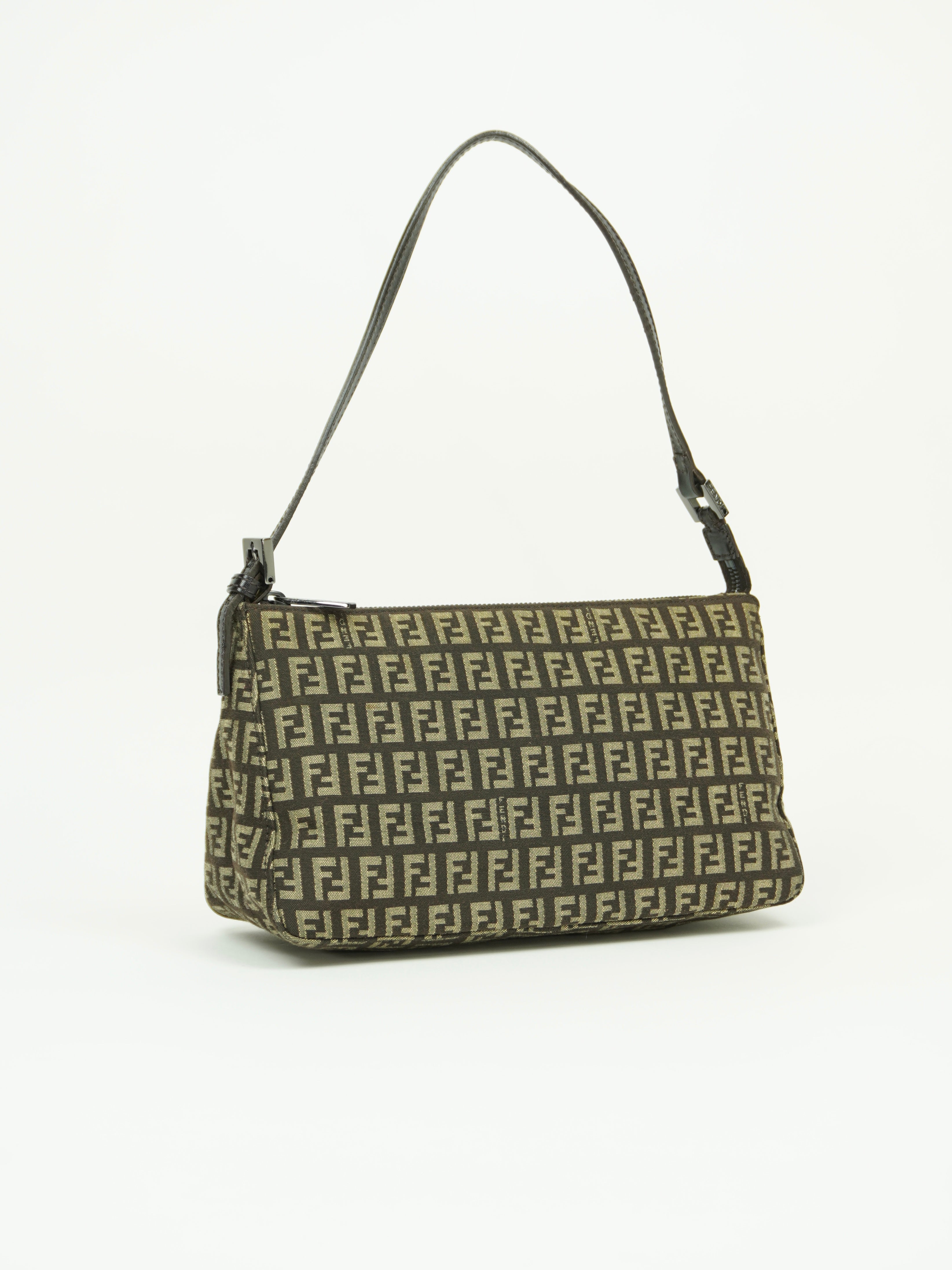 FENDI ZUCCA SHOULDER BAG