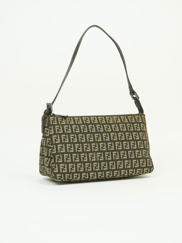 FENDI ZUCCA SHOULDER BAG