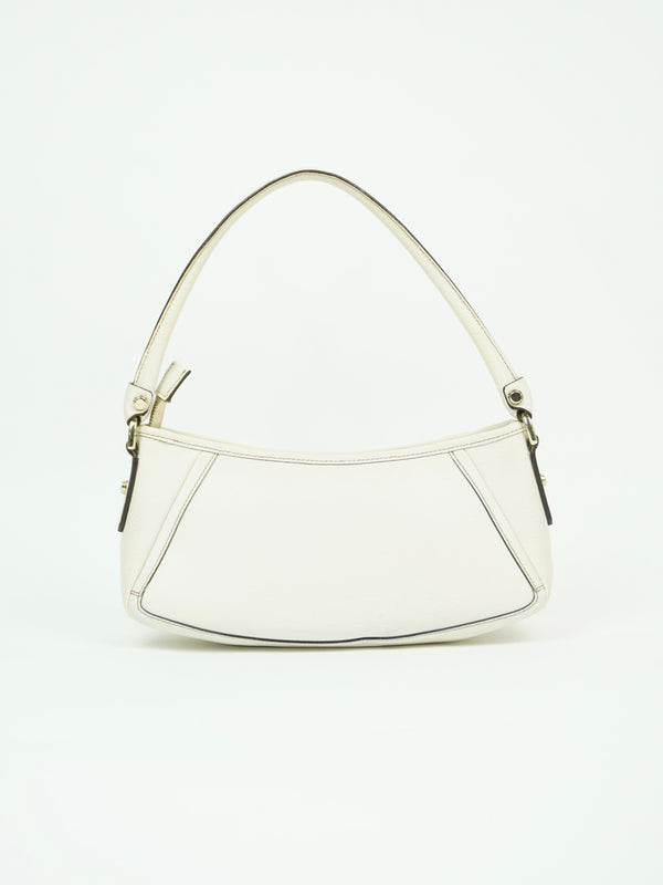 GUCCI LEATHER SHOULDER BAG