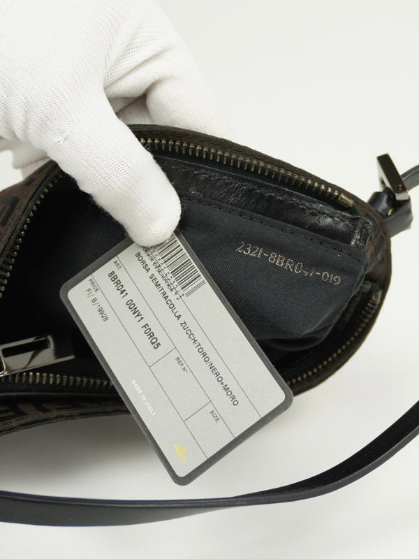 FENDI ZUCCA SHOULDER BAG