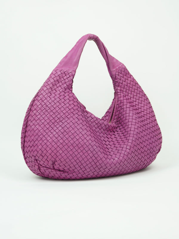 BOTTEGA VENETA INTRECCIATO HOBO SHOULDER BAG