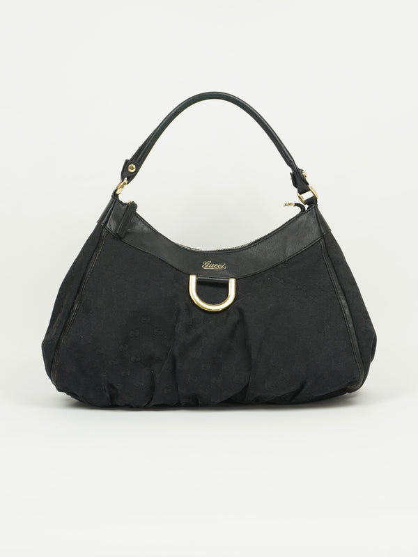 GUCCI MONOGRAM ABBEY BAG