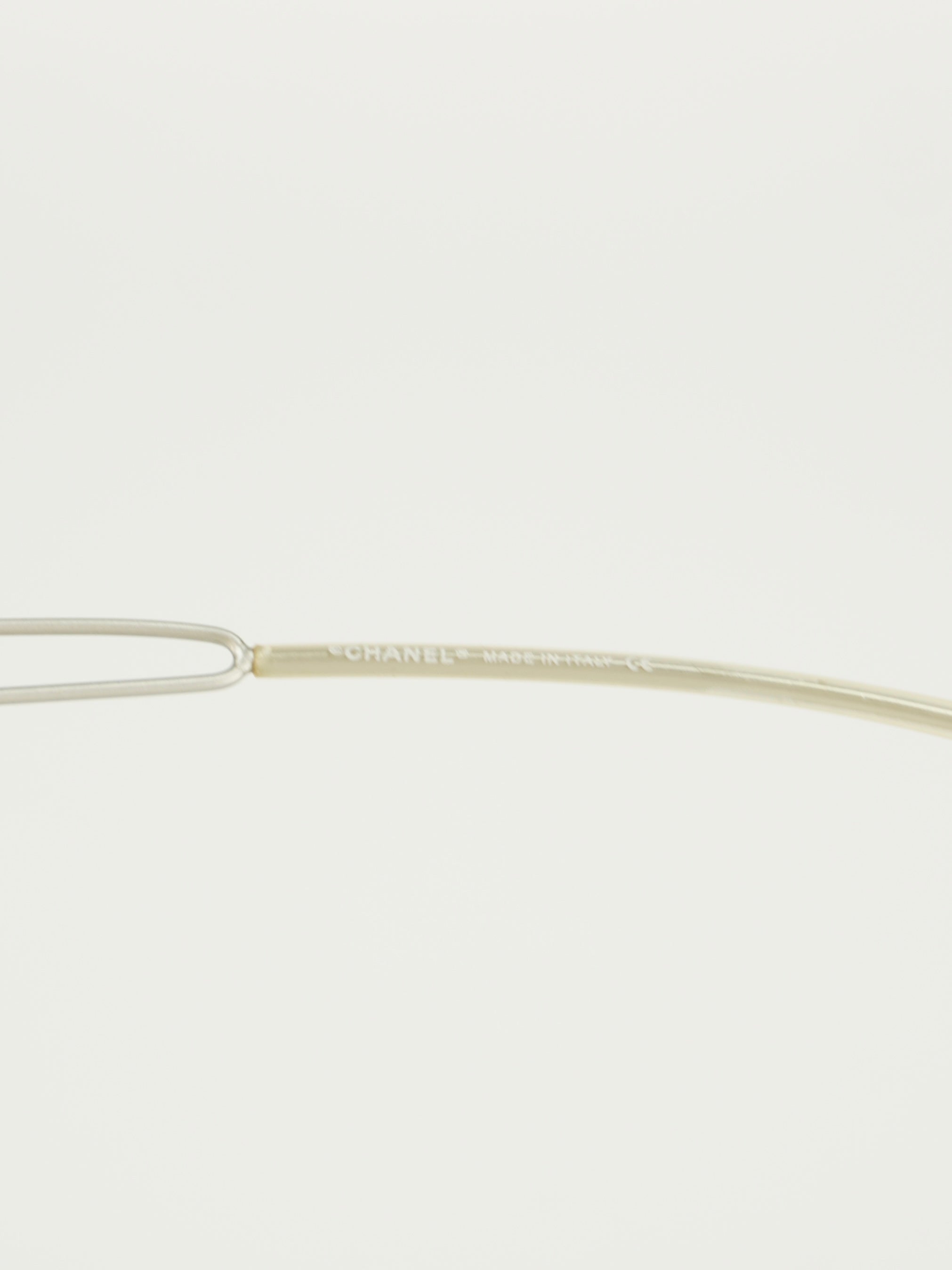 CHANEL RIMLESS RHINESTONE SUNGLASSES
