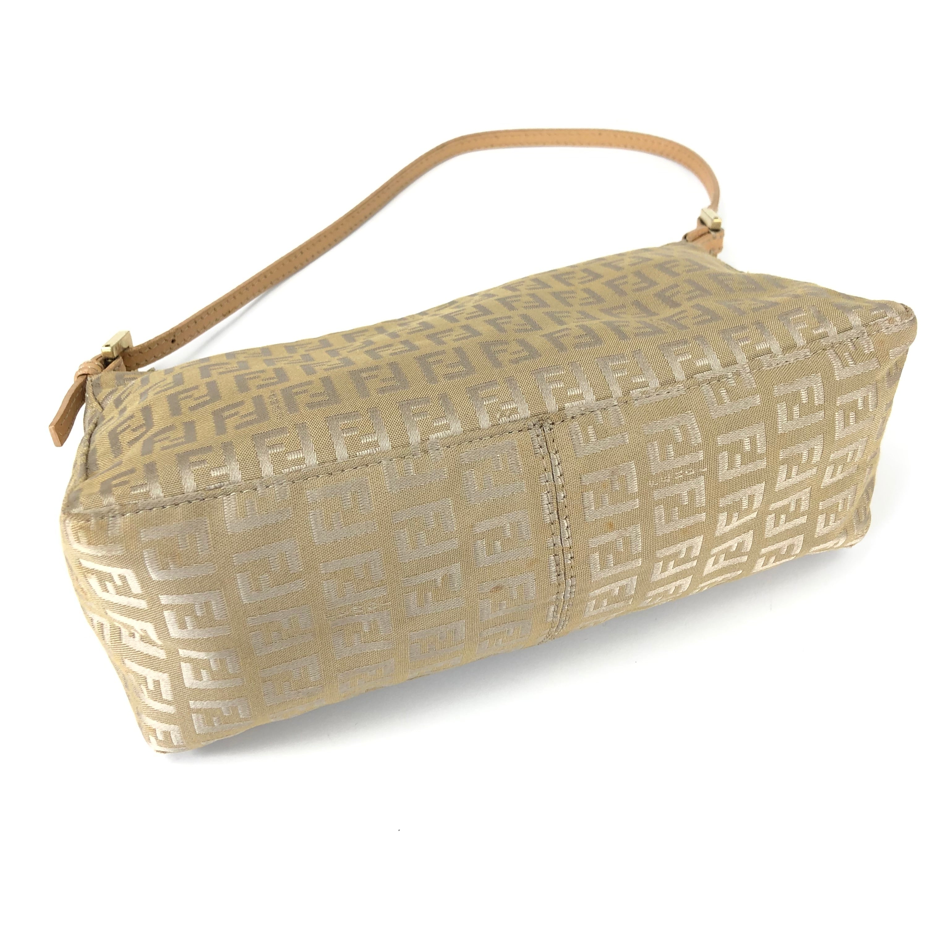 FENDI ZUCCA SHOULDER BAG