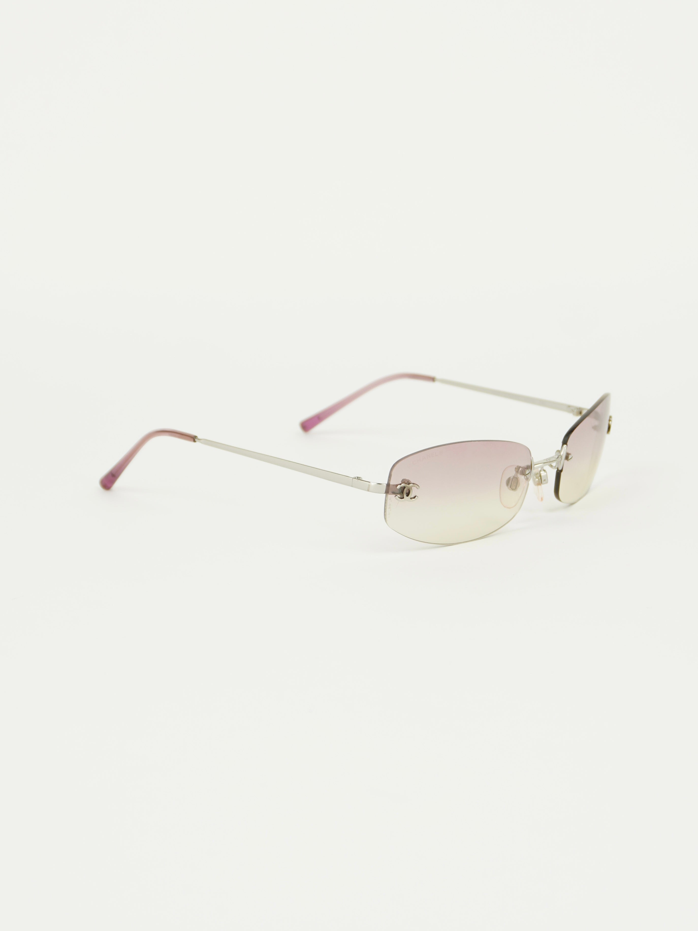 CHANEL RIMLESS SUNGLASSES