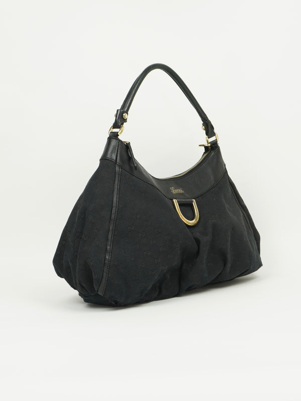 GUCCI MONOGRAM ABBEY BAG