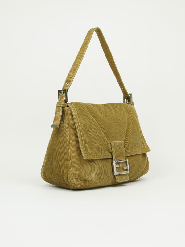 FENDI CORDUROY MAMA BAGUETTE