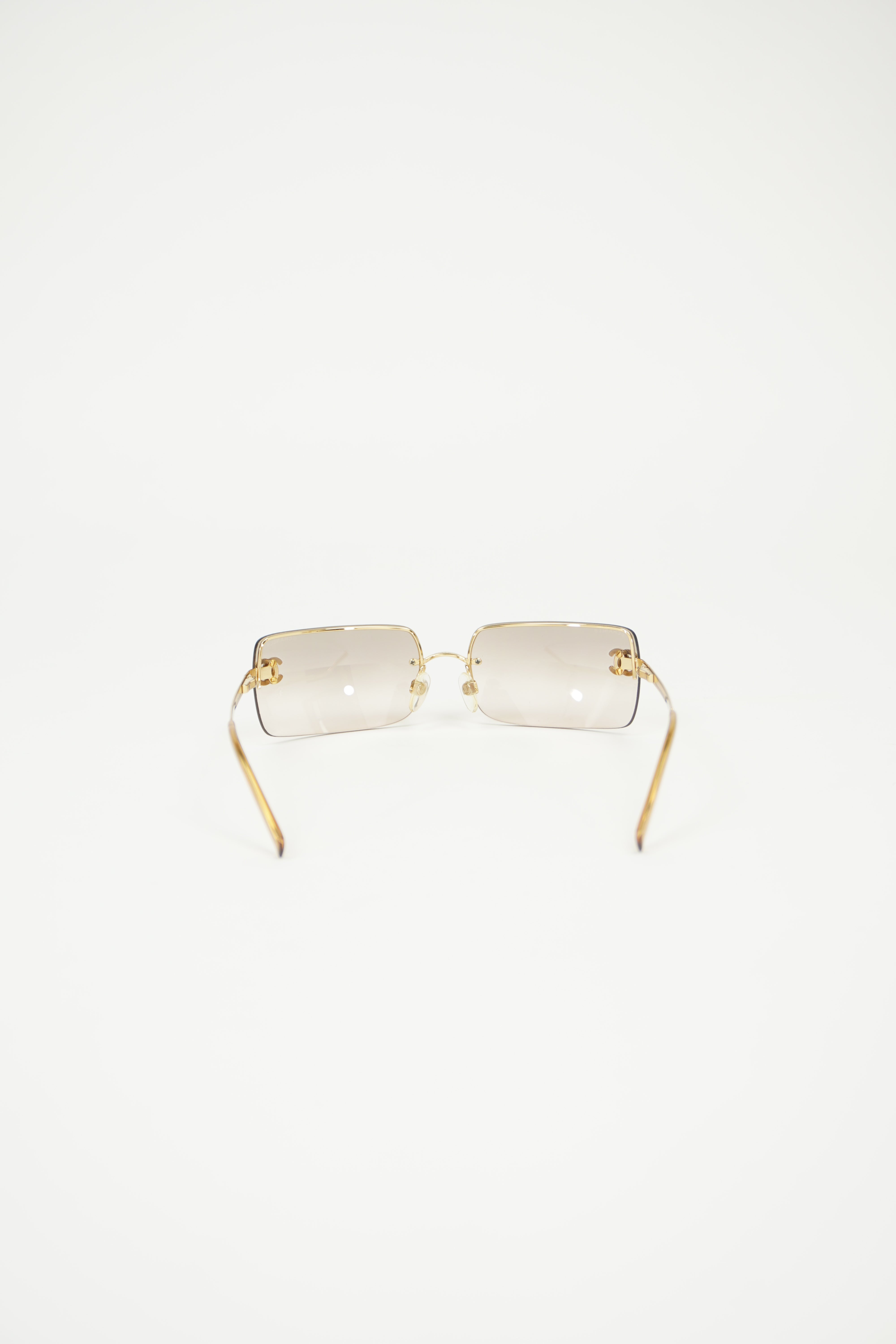 CHANEL RHINESTONE SUNGLASSES