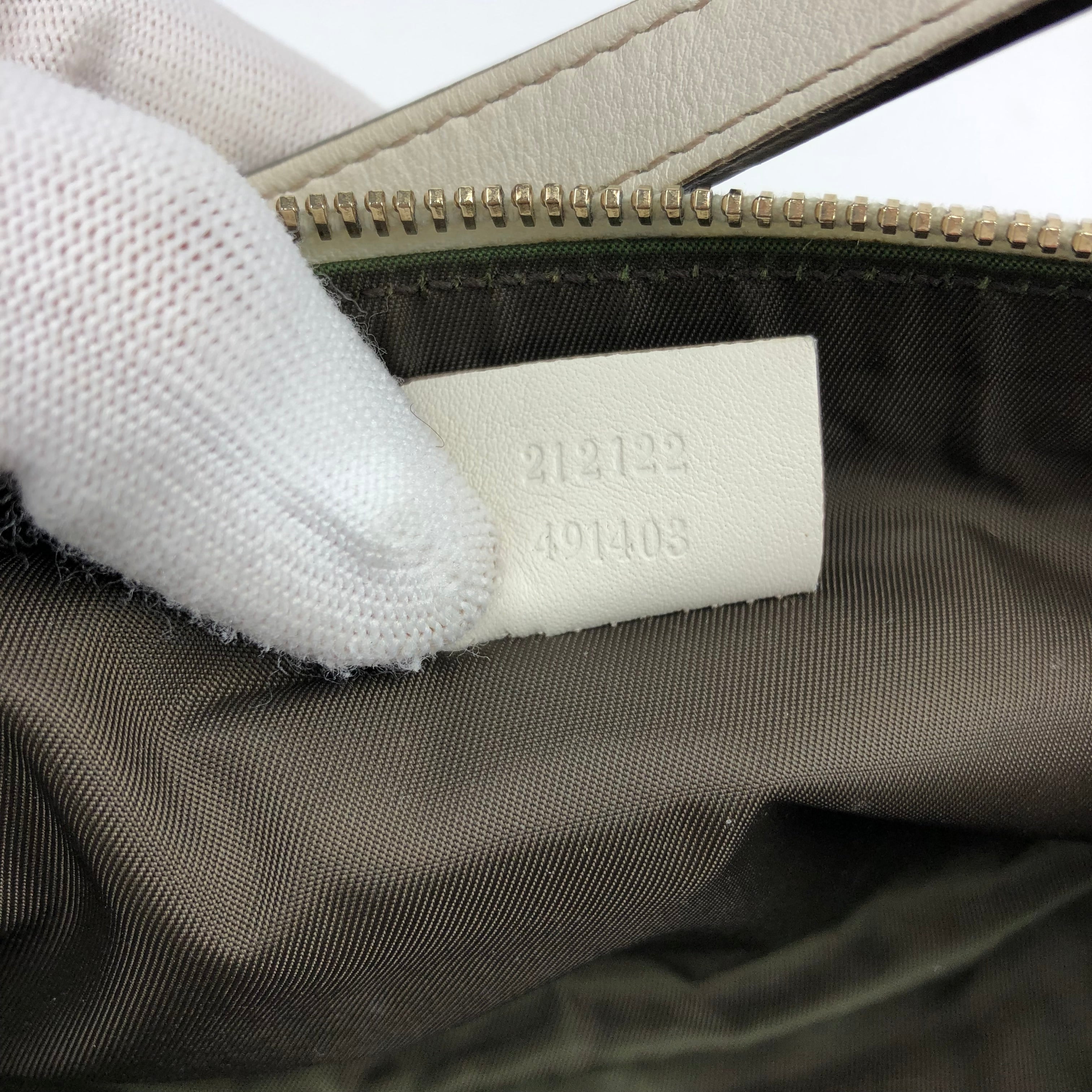 GUCCI MONOGRAM SHOULDER BAG