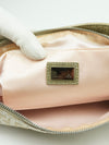 FENDI ZUCCA SHIMMER SHOULDER BAG