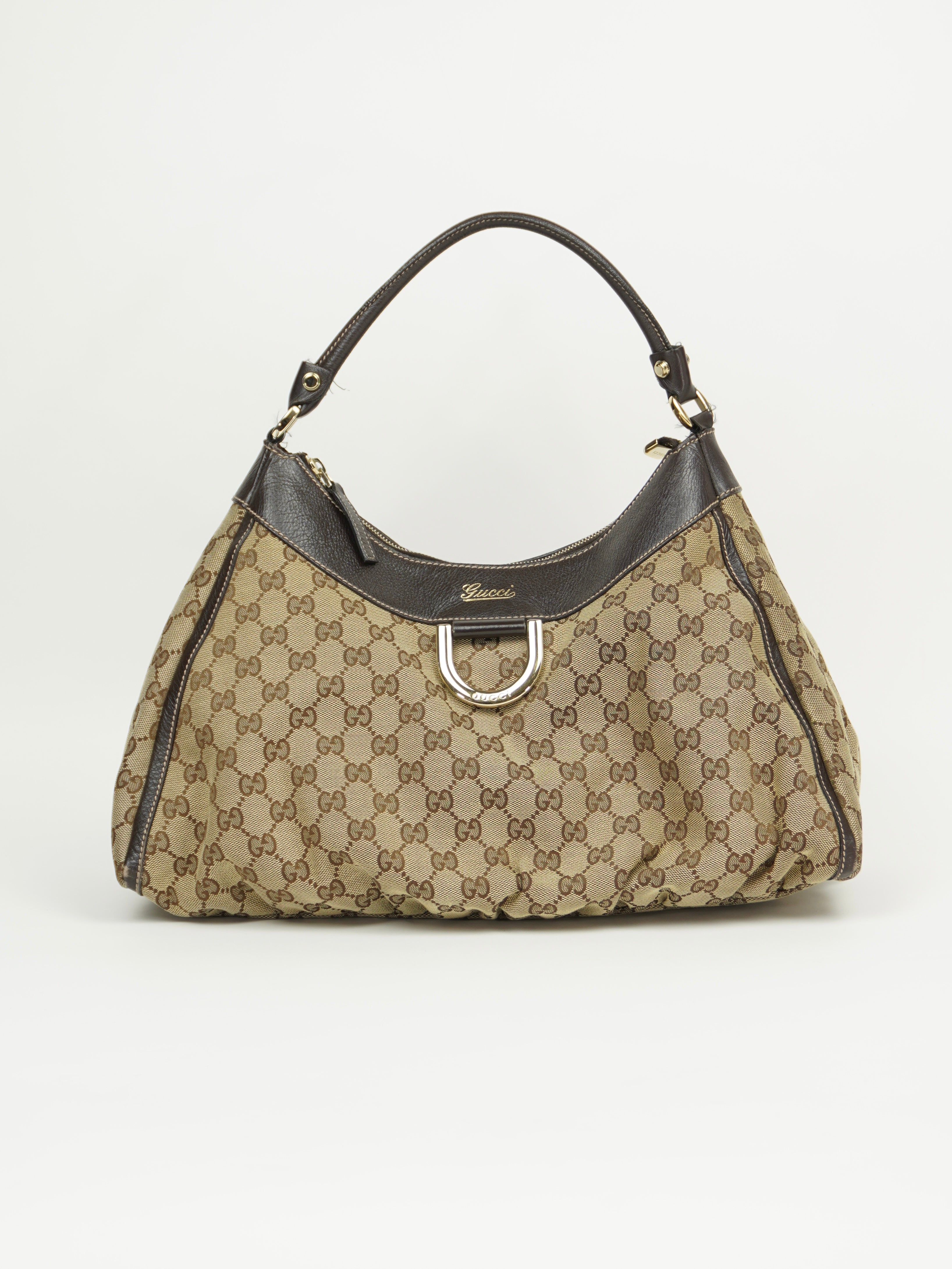 GUCCI MONOGRAM ABBEY BAG