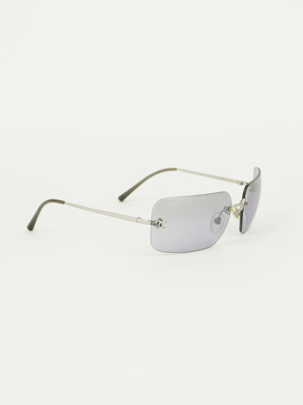 CHANEL RIMLESS SUNGLASSES