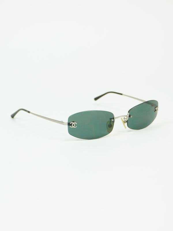 CHANEL RIMLESS SUNGLASSES