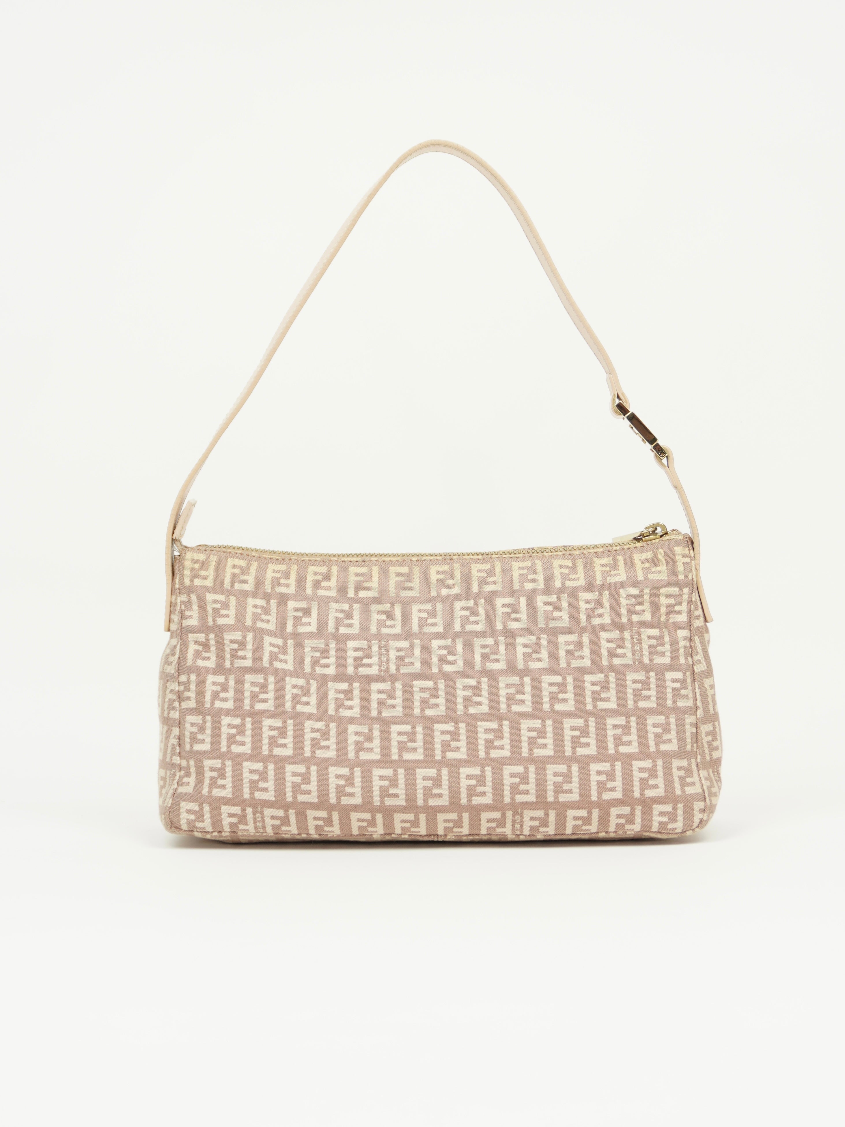 FENDI ZUCCA SHOULDER BAG