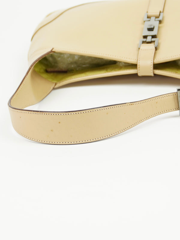 GUCCI LEATHER JACKIE SHOULDER BAG