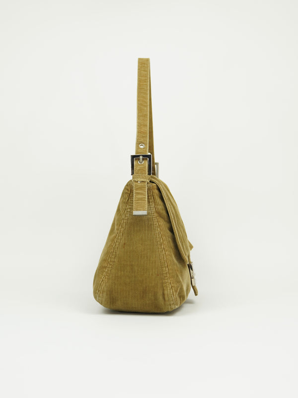 FENDI CORDUROY MAMA BAGUETTE