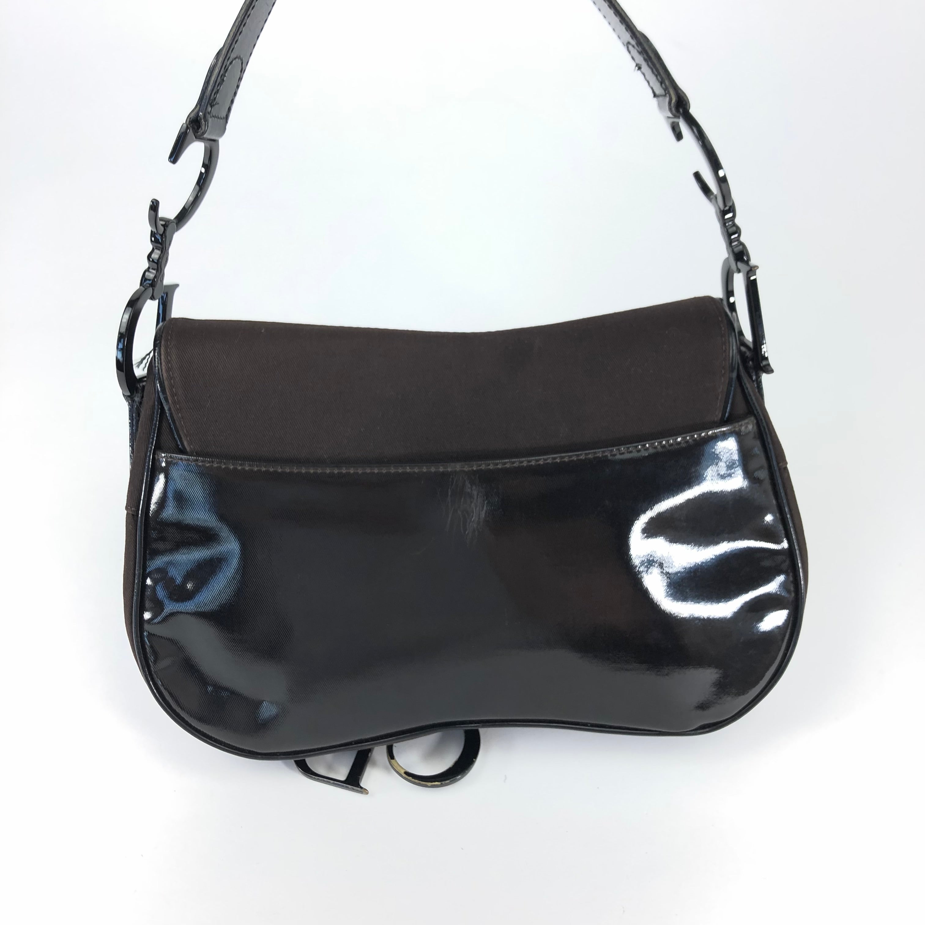CHRISTIAN DIOR DOUBLE SADDLE BAG