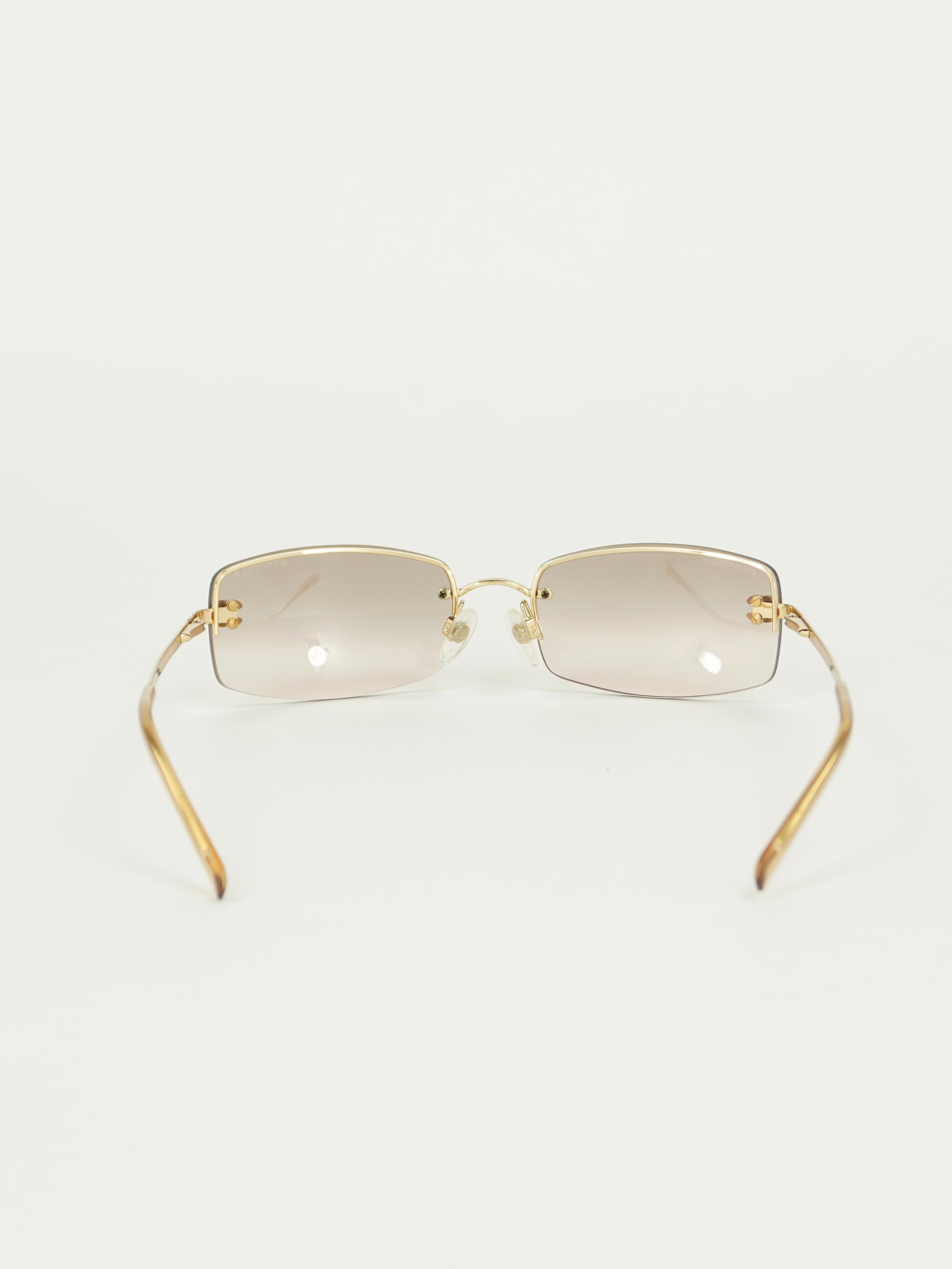 CHANEL RHINESTONE SUNGLASSES