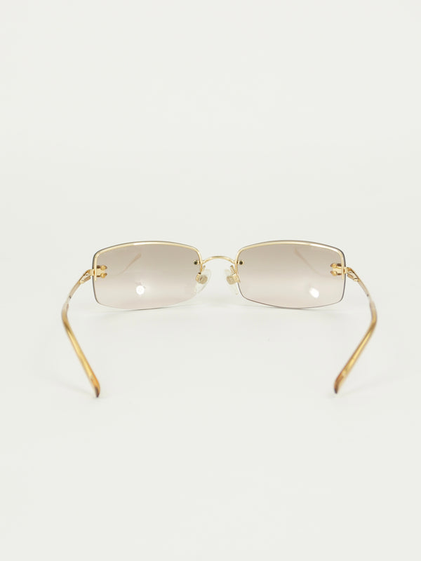 CHANEL RHINESTONE SUNGLASSES