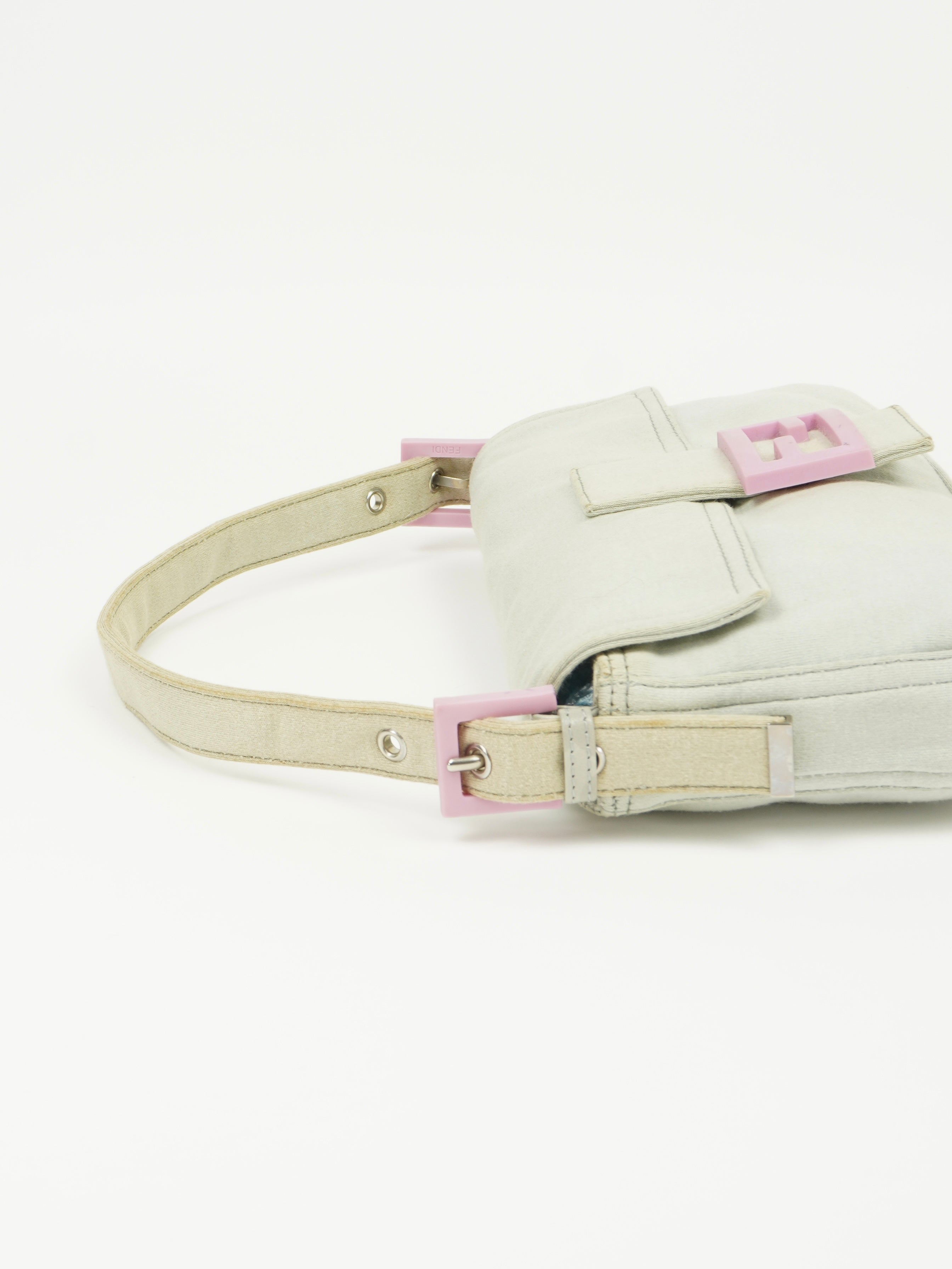 FENDI BAGUETTE WITH PINK HARDWARE