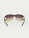 CHANEL RIMLESS CC LOGO SUNGLASSES