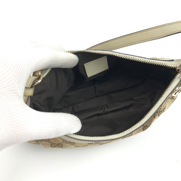GUCCI MONOGRAM SHOULDER BAG