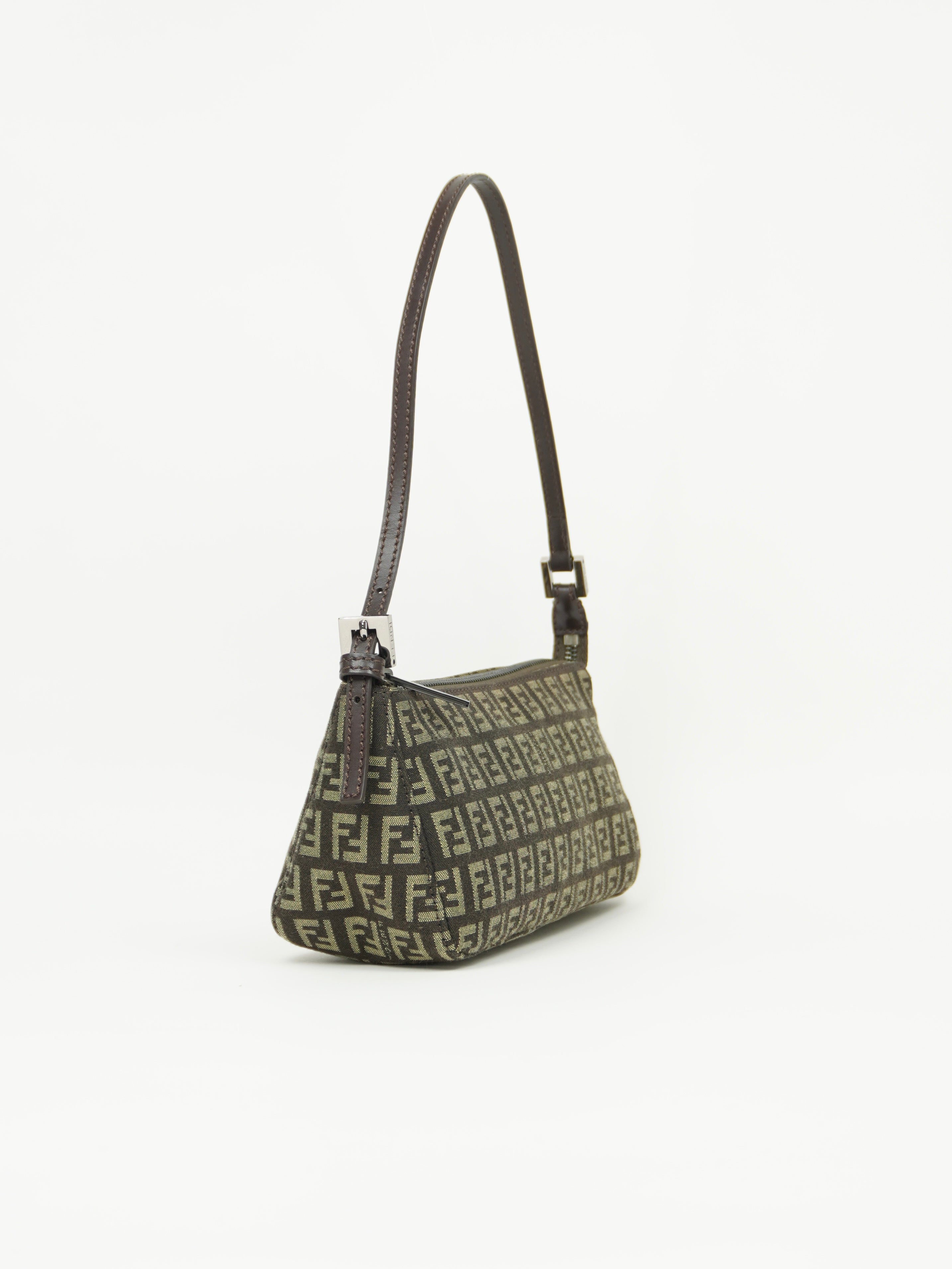 FENDI ZUCCA SHOULDER BAG