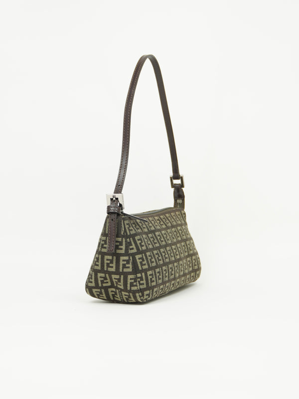 FENDI ZUCCA SHOULDER BAG