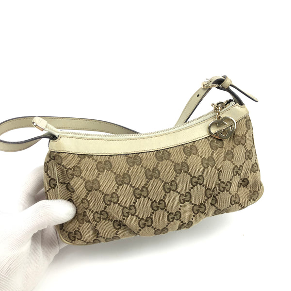 GUCCI MONOGRAM SHOULDER BAG