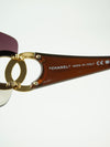 CHANEL RIMLESS CC LOGO SUNGLASSES