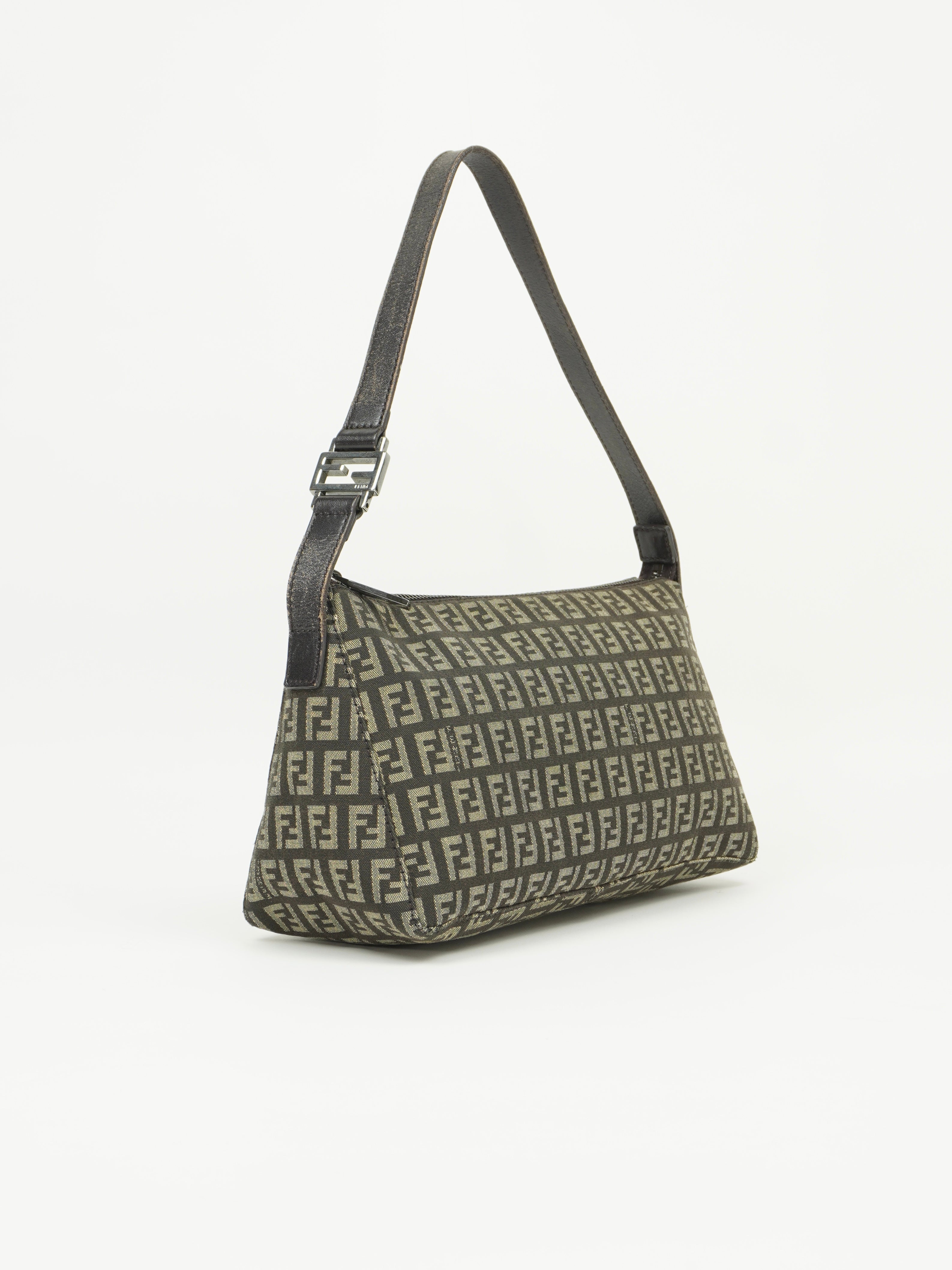 FENDI ZUCCA SHOULDER BAG