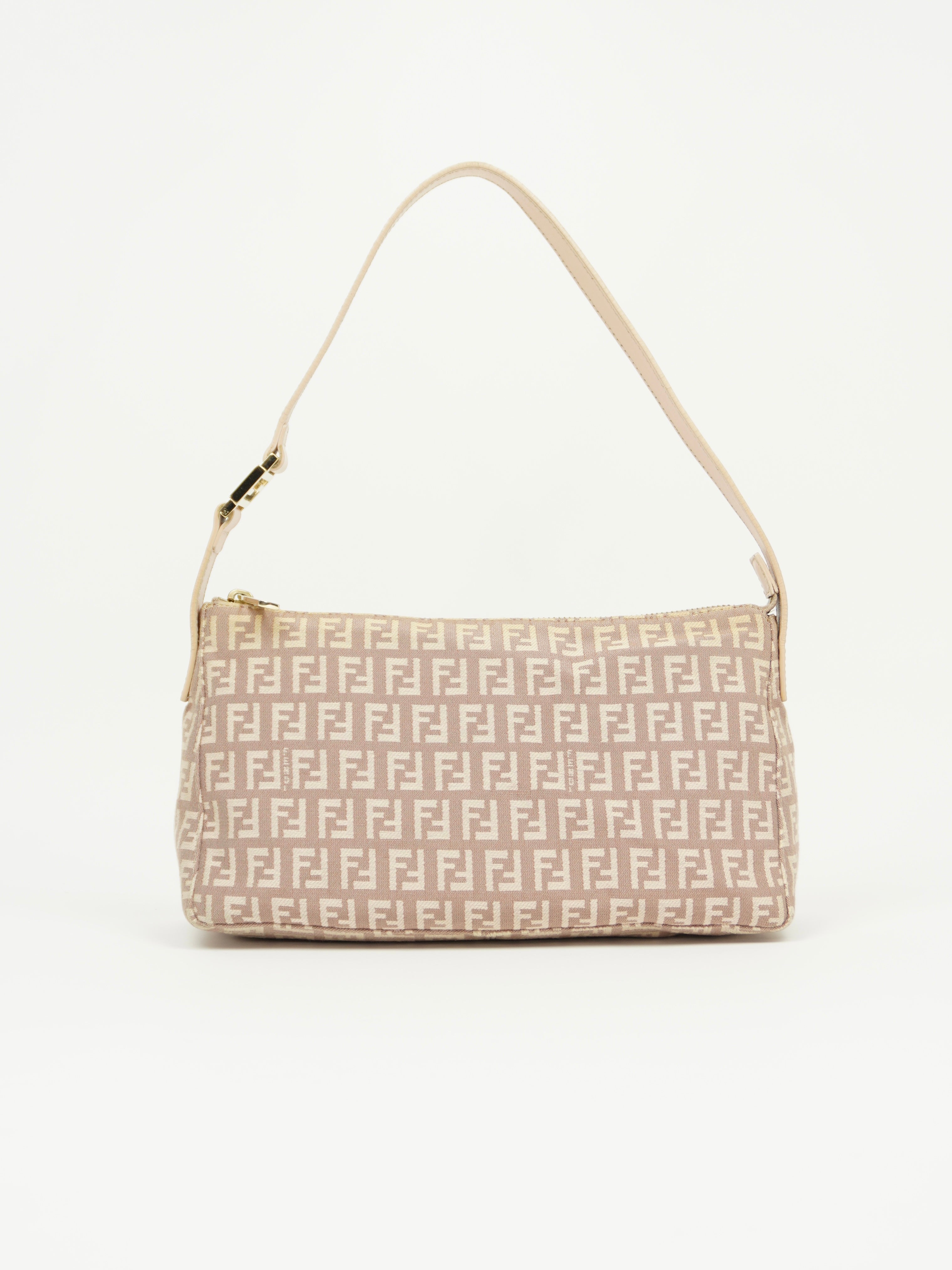 FENDI ZUCCA SHOULDER BAG