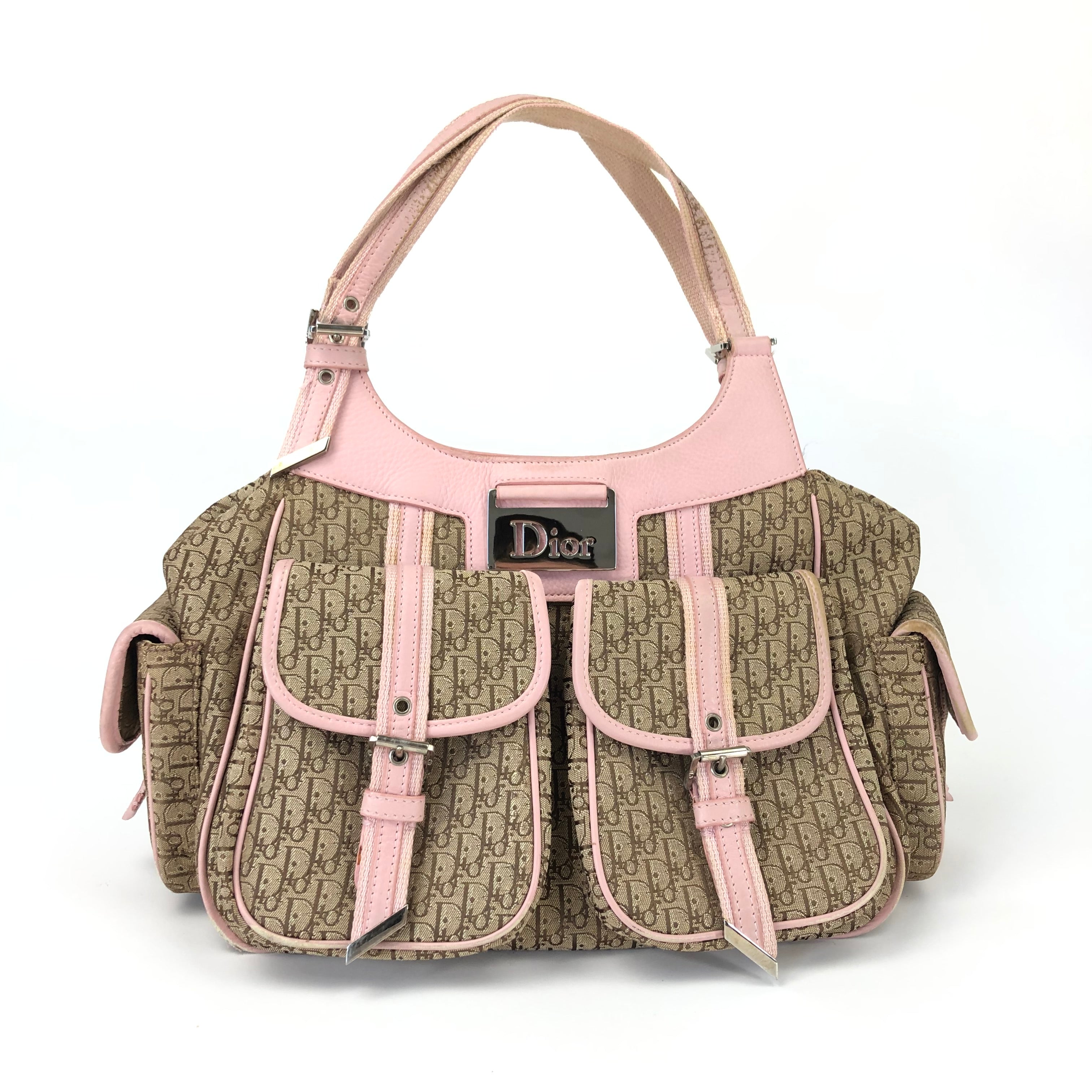CHRISTIAN DIOR MONOGRAM SHOULDER BAG