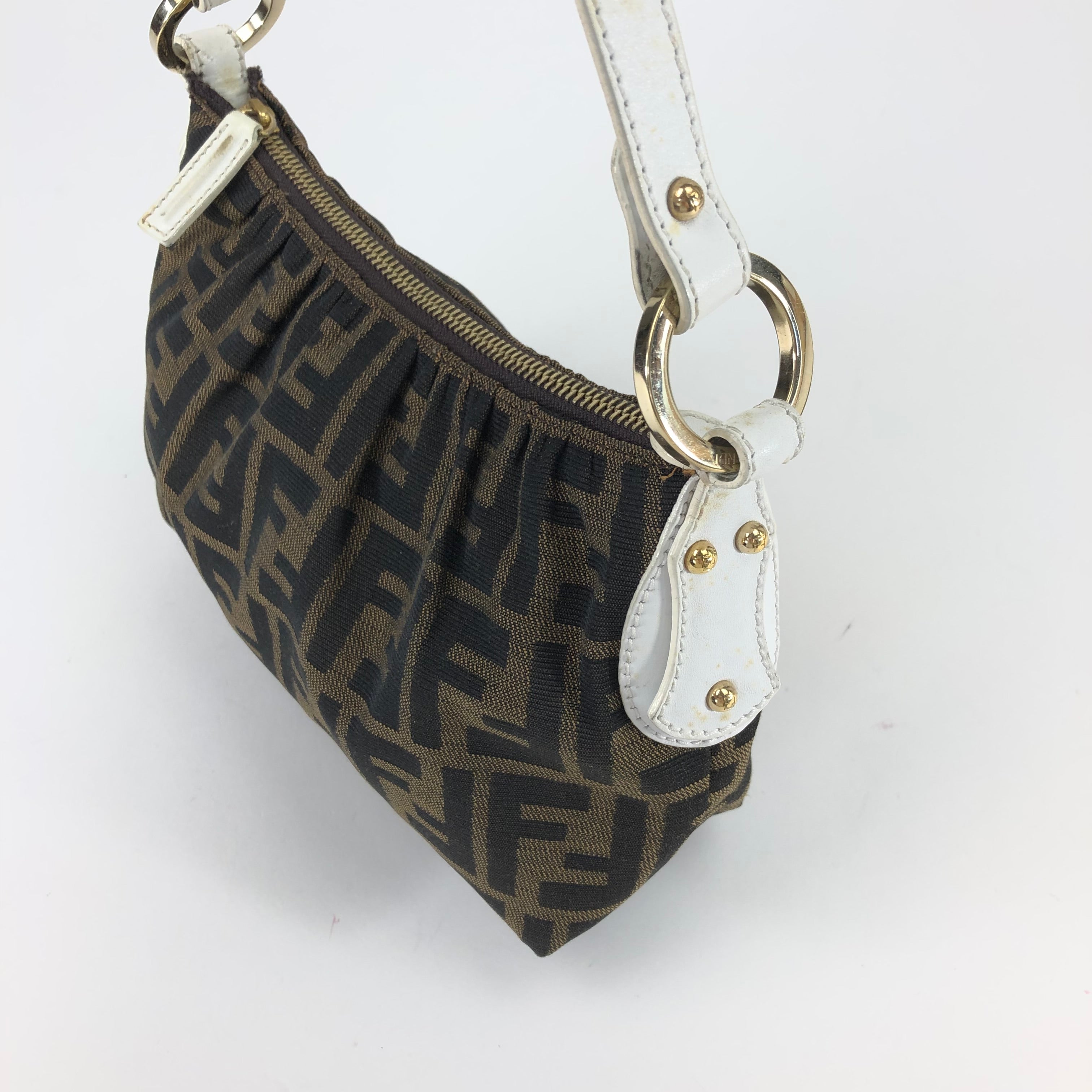 FENDI ZUCCA SHOULDER BAG