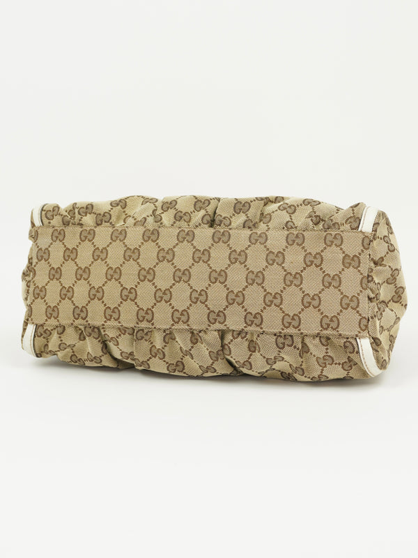 GUCCI MONOGRAM ABBEY BAG