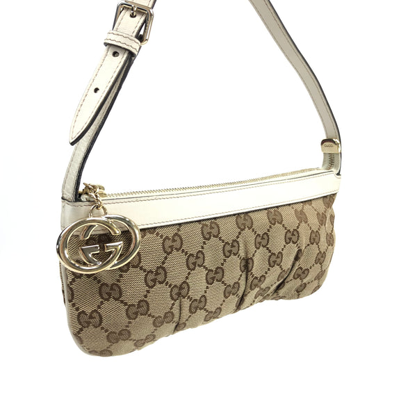 GUCCI MONOGRAM SHOULDER BAG