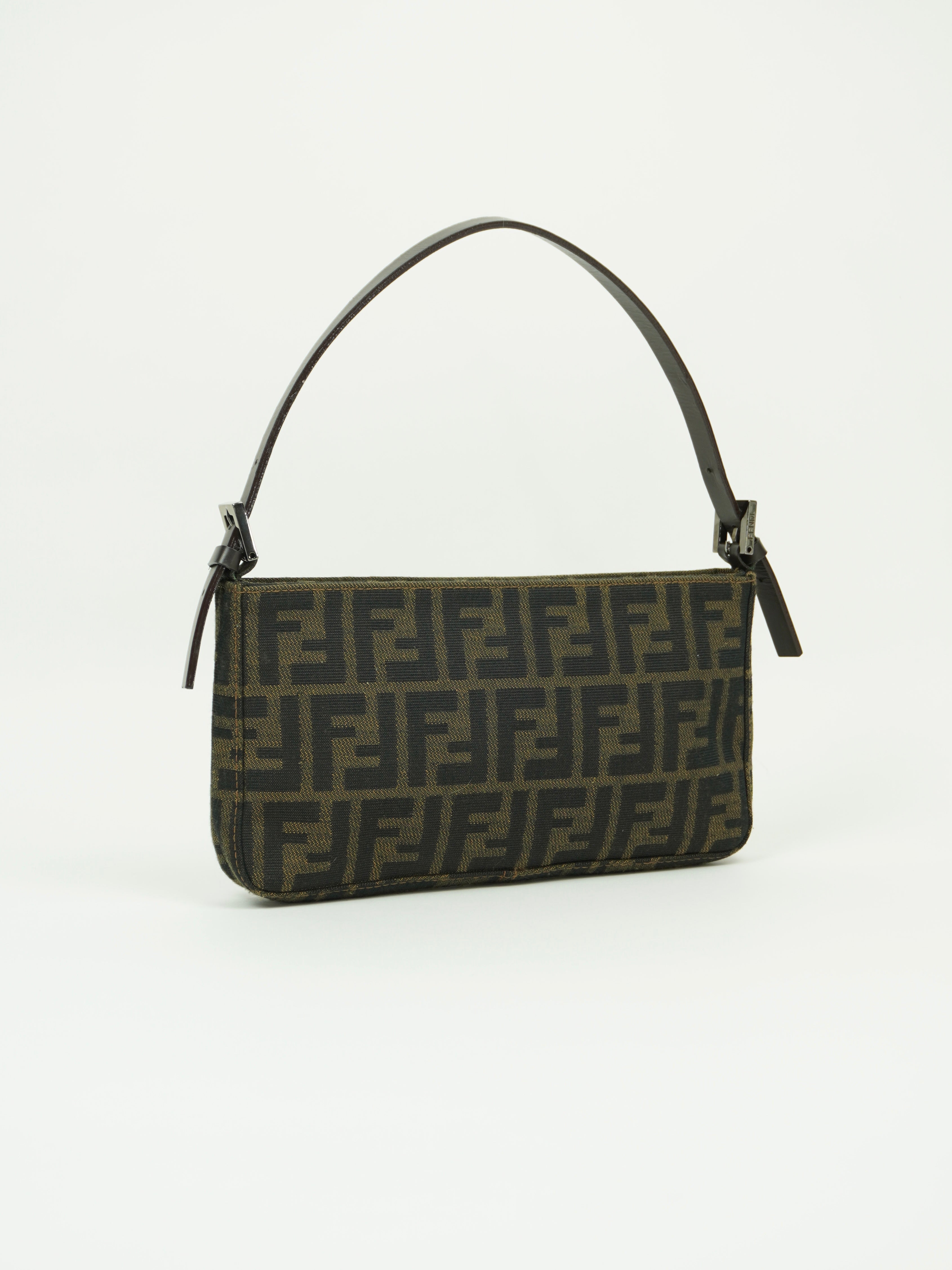 FENDI ZUCCA SHOULDER BAG