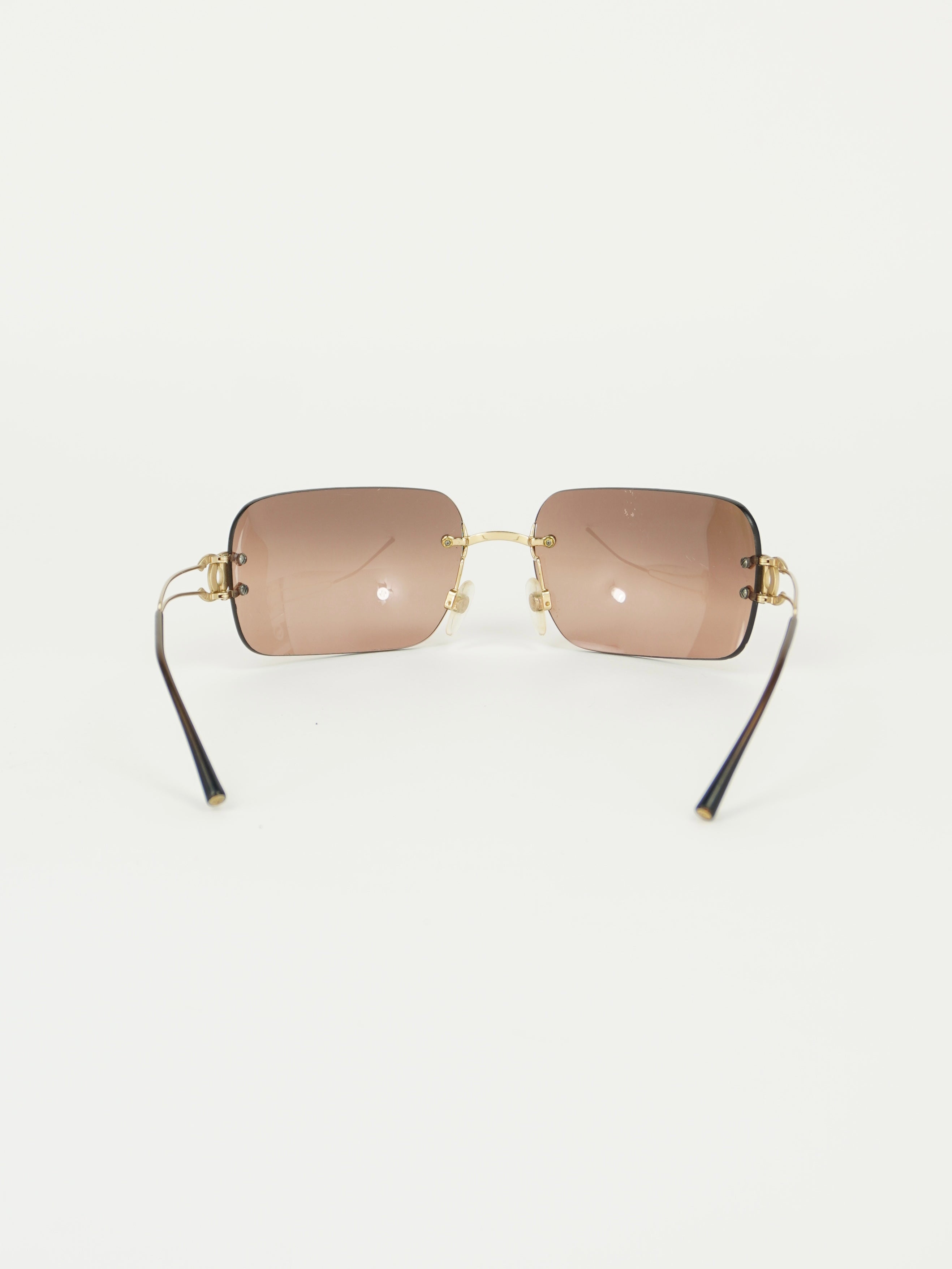 CHANEL RIMLESS SUNGLASSES
