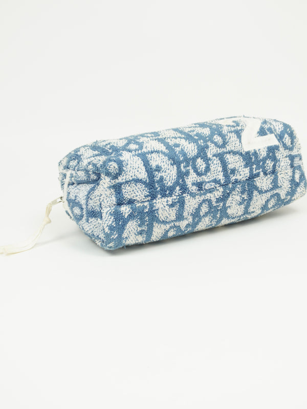 CHRISTIAN DIOR MONOGRAM TERRY CLOTH TOWEL BAG
