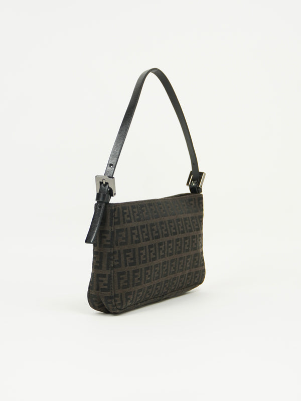 FENDI ZUCCA SHOULDER BAG