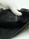 FENDI ZUCCA CRESCENT SHOULDER BAG
