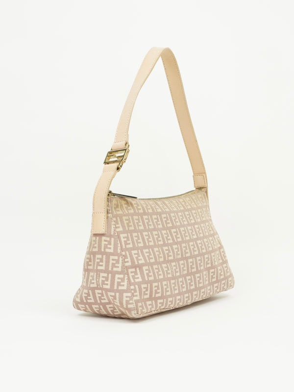 FENDI ZUCCA SHOULDER BAG