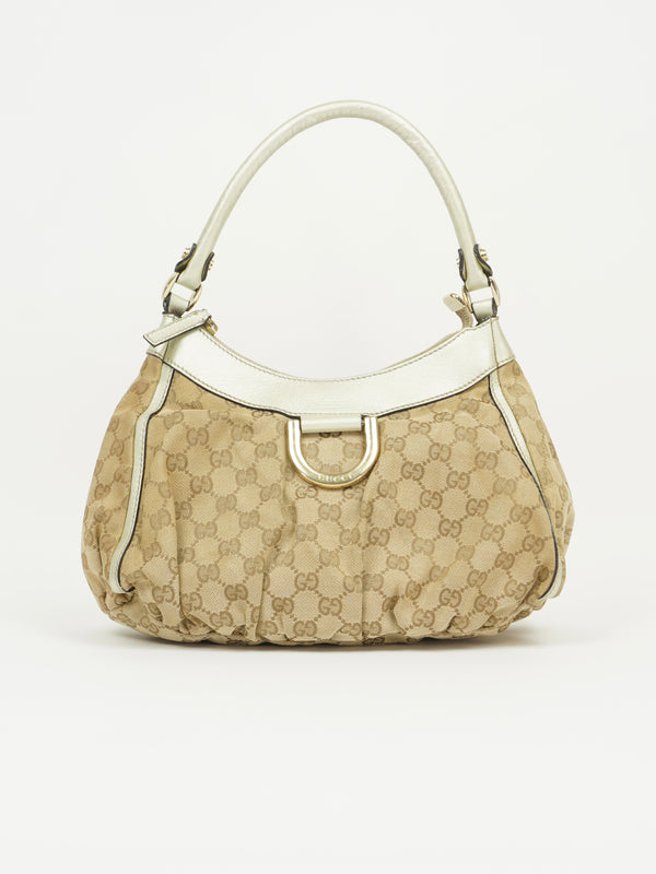 GUCCI MONOGRAM ABBEY BAG