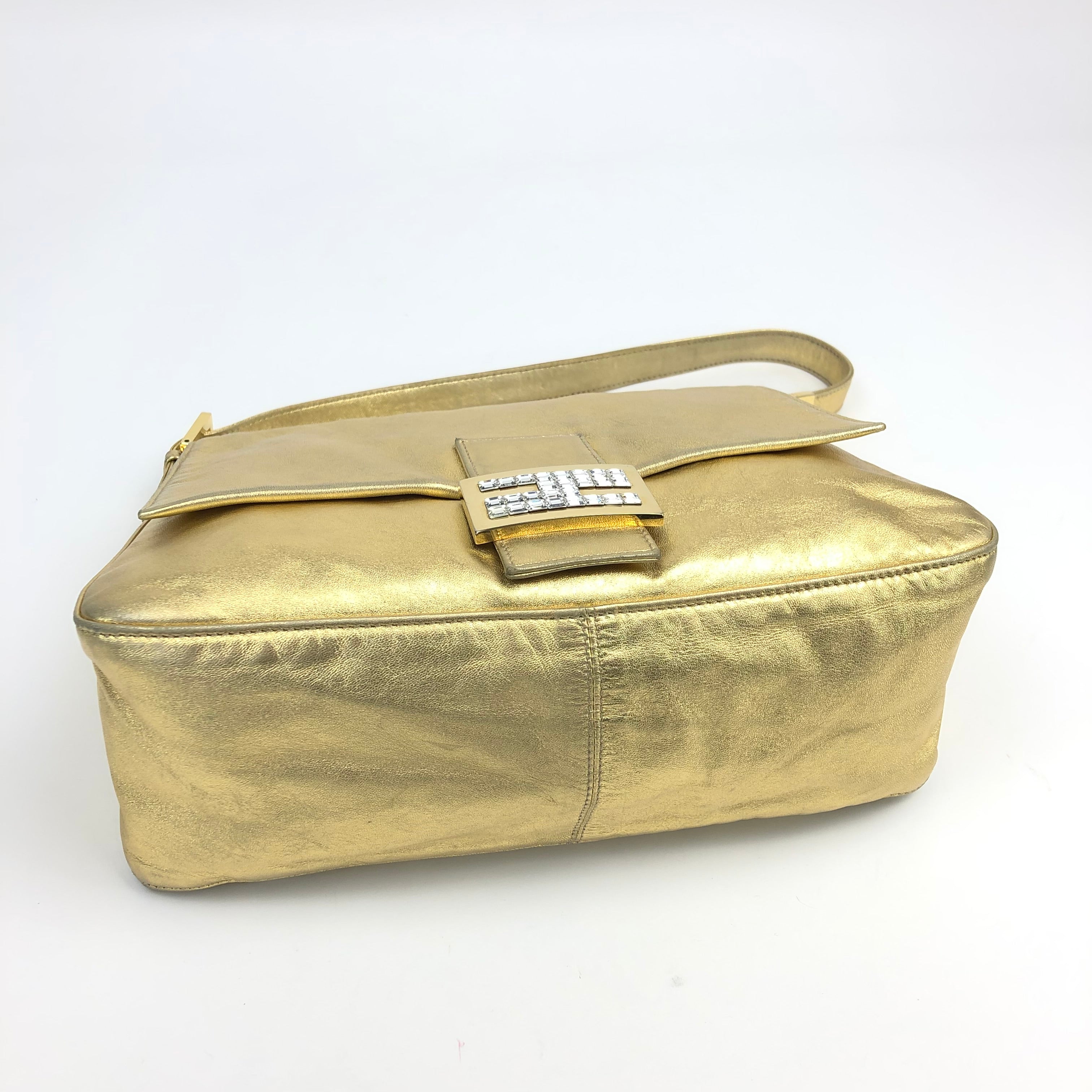 FENDI GOLD MAMA BAGUETTE