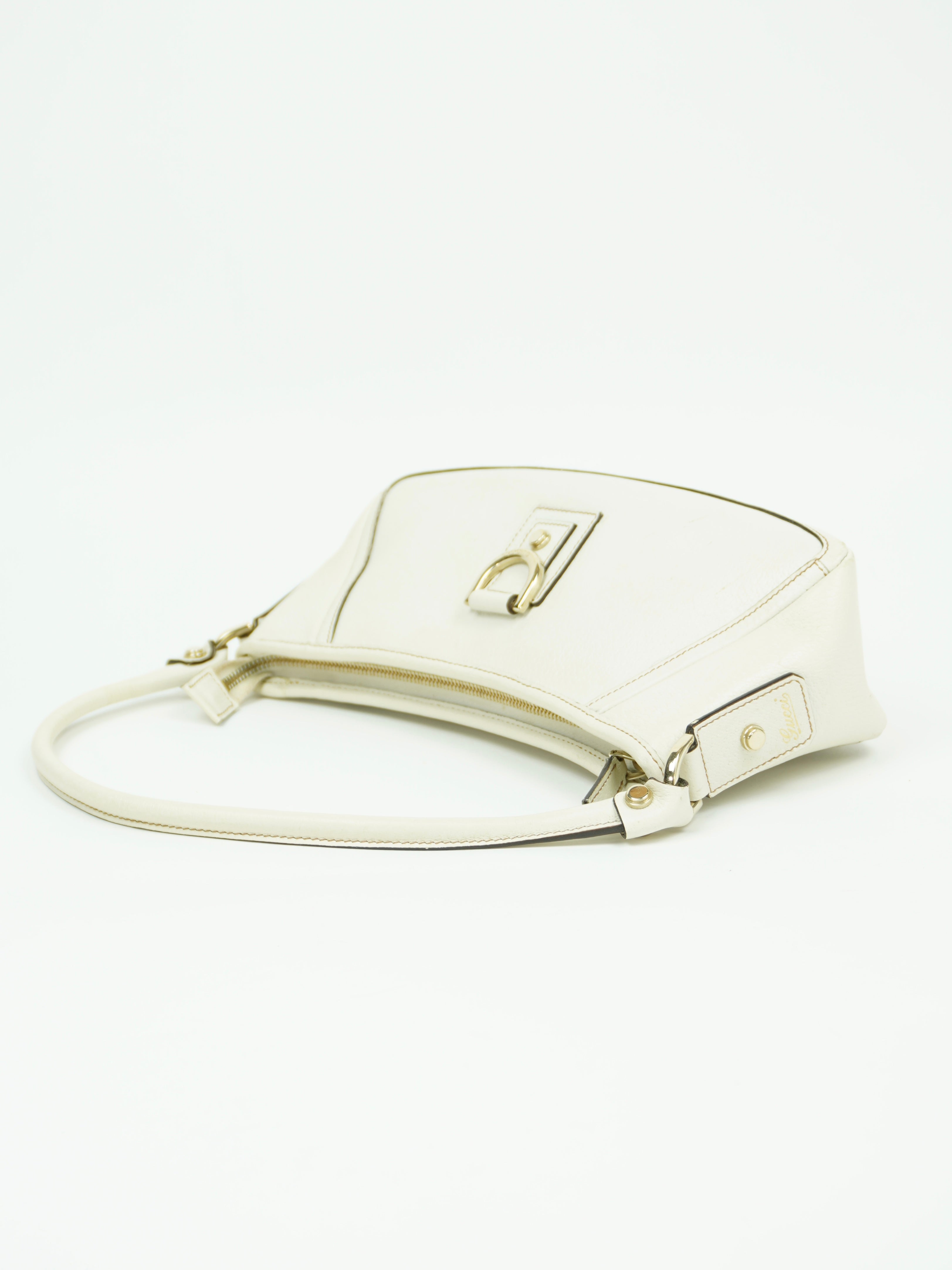 GUCCI LEATHER SHOULDER BAG