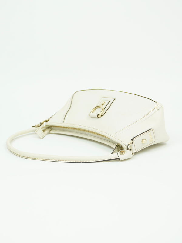 GUCCI LEATHER SHOULDER BAG