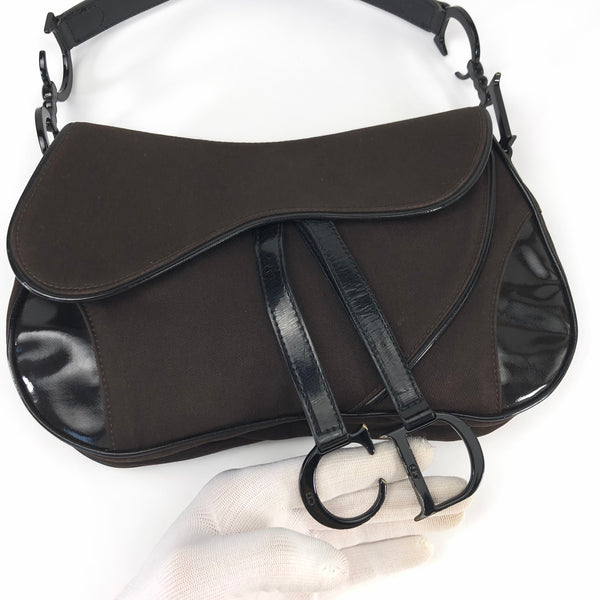 CHRISTIAN DIOR DOUBLE SADDLE BAG