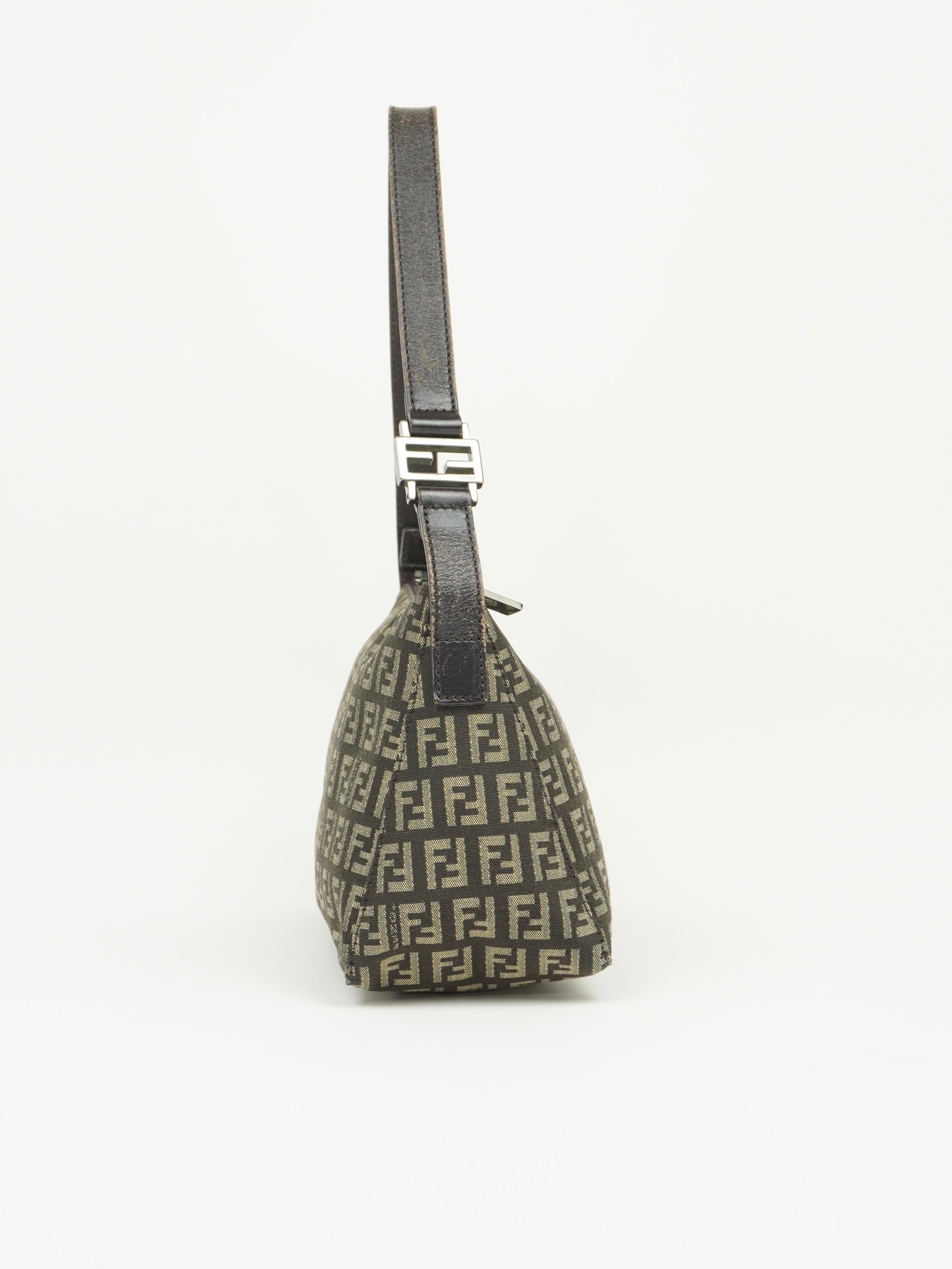 FENDI ZUCCA SHOULDER BAG