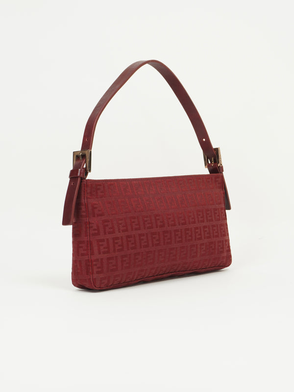 FENDI ZUCCA SHOULDER BAG