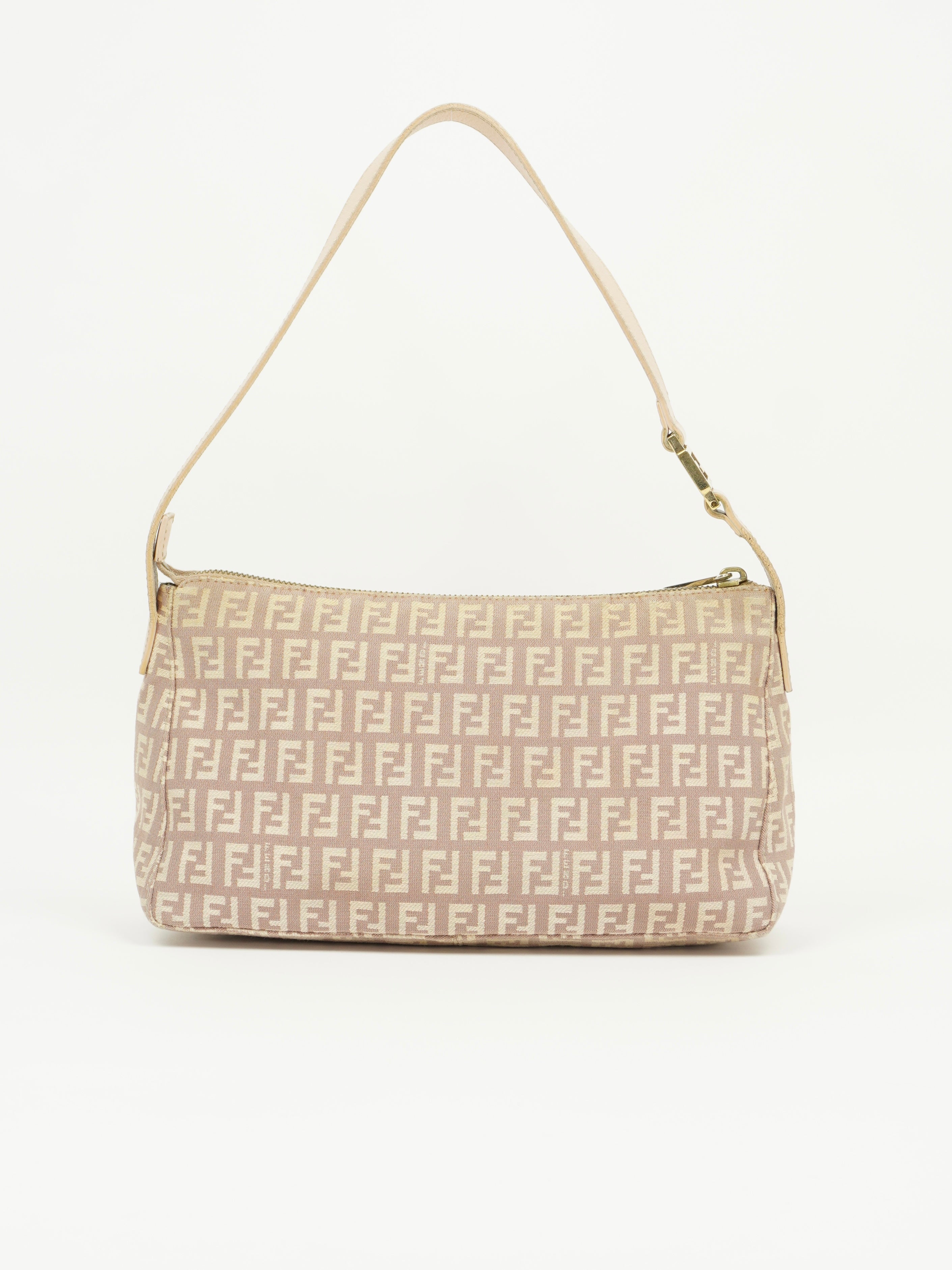 FENDI ZUCCA SHOULDER BAG